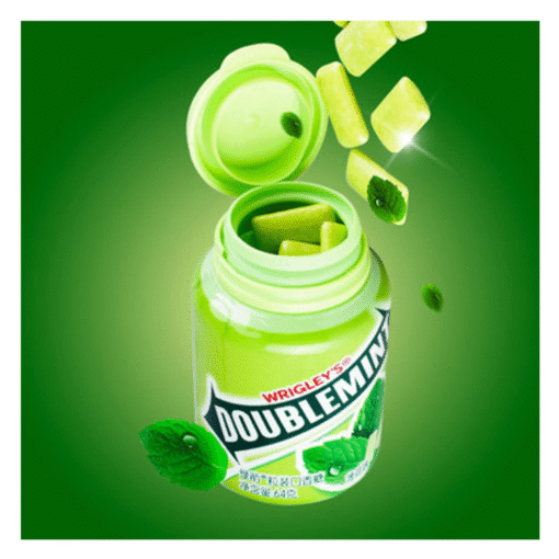 Wrigleys Doublemint Bottle Peppermint 58g - Image 2