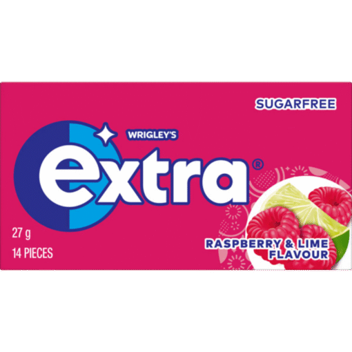 Extra Envelope Raspberry & Lime 27g (24 Per Outer)