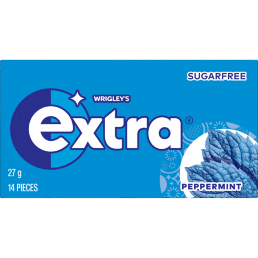 Extra Envelope Peppermint 27g (24 Per Outer)