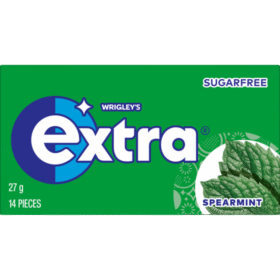 Extra Envelope Spearmint 27g (24 Per Outer)