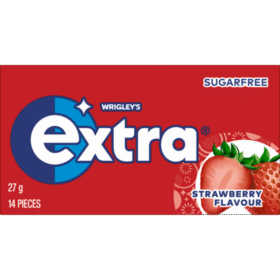 Extra Envelope Strawberry 27g (24 Per Outer)