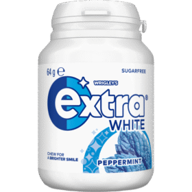 Extra Bottle White Peppermint 64g (6 per Outer)