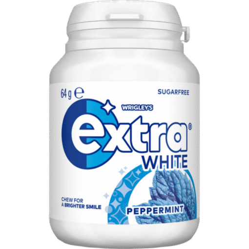 Extra Bottle White Peppermint 64g (6 per Outer)