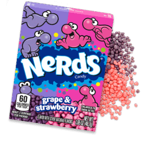 Nerds Grape & Strawberry 46.7g (36 Per Outer)