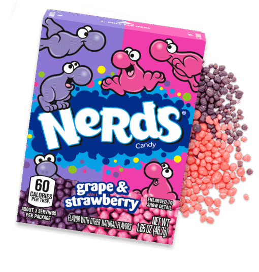 Nerds Grape & Strawberry 46.7g (36 Per Outer)