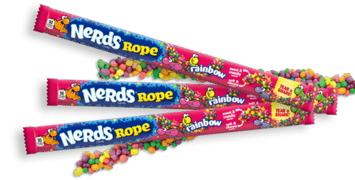 Nerds Rope Rainbow 26g (24 Per Outer)