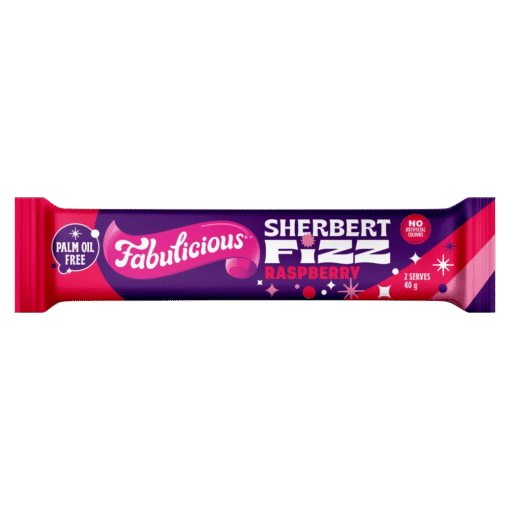 RJ’s Fabulicious Sherbet Fizz 40g (24 Per Outer)