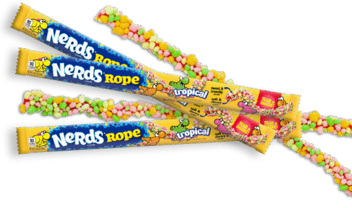Nerds Rope Tropical 26g (24 Per Outer)