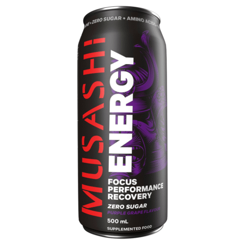 Musashi Energy Purple Grape 500ml (12 Per Outer)