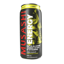 Musashi Energy Lemonade 500ml (12 Per Outer)