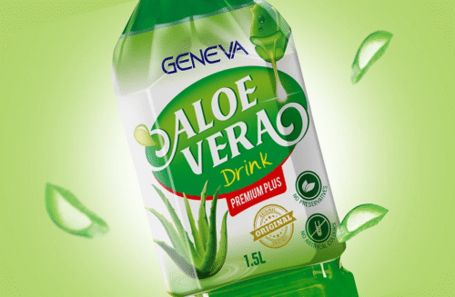 Geneva Original Aloe Vera Drink 1.5L (12 Per Outer) - Image 2