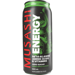 Musashi Energy Green Apple 500ml (12 Per Outer)