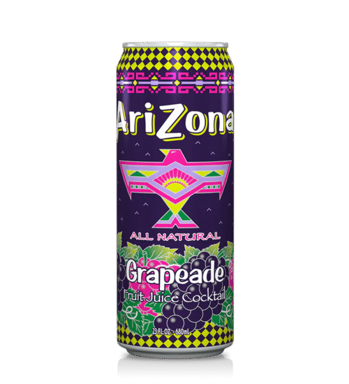 Arizona Grapeade Fruit Juice Cocktail 650ml (24 Per Outer)