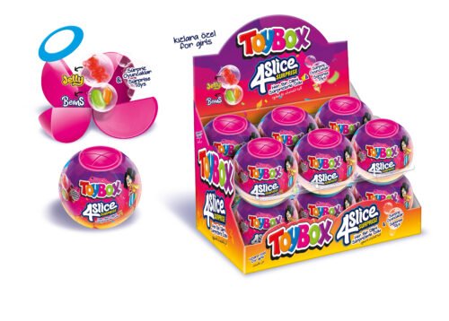 Toybox 4Slice Surprise Jelly Beans (12 Per Outer)