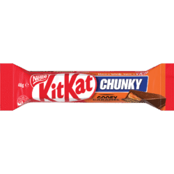 Nestlé Kit Kat Chocolate Bar Chunky Gooey Caramel 55g (36 Per Outer)