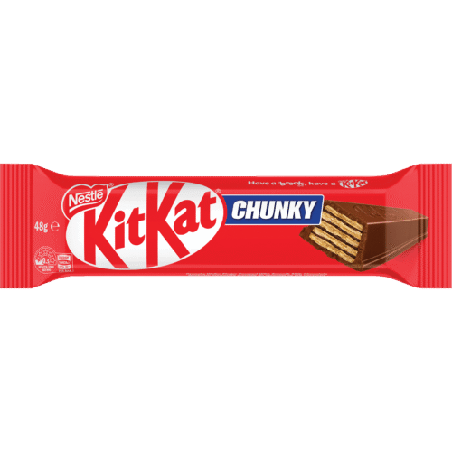 Nestle Kit Kat Chunky Milk Chocolate Bar 50g (36 Per Outer)