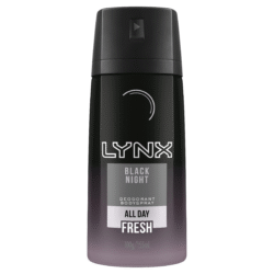 Lynx Spray Black Night 100g (6 Per Outer)