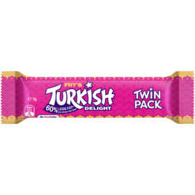 Cadbury Turkish Delight Twin Pack 76g (28 Per Outer)