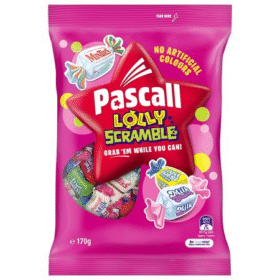 Pascall Lolly Scramble 170g (16 Per Outer)