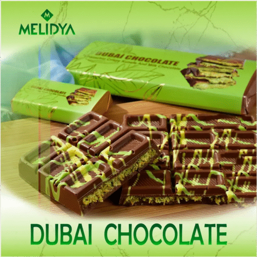 Melidya Dubai Chocolate 100g (22 Per Outer) - Image 2