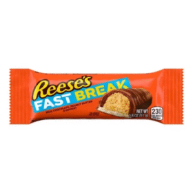 REESE'S FAST BREAK Milk Chocolate Peanut Butter Candy Bar 51g (18 Per Outer)