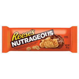 REESE'S NUTRAGEOUS Milk Chocolate Peanut Butter Candy Bar 47g (18 Per Outer)