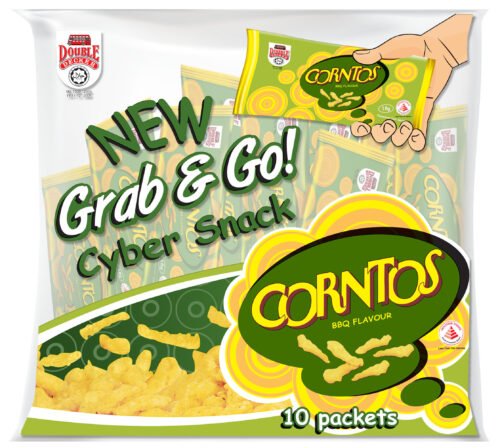 Double Decker Grab and Go Corntos BBQ Flavour 10pck (100 Per Outer)