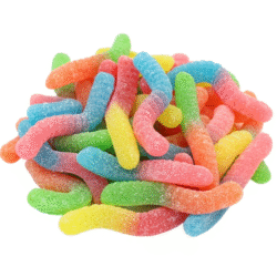 Damel Sugared Worms 2kg (1 Per Outer)