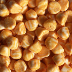 Damel Peach Twist Kisses 2kg (1 Per Outer)