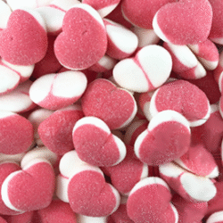 Damel Double Hearts 2kg (1 Per Outer)
