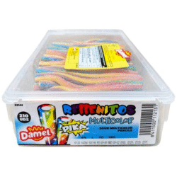Damel Sour Rainbow Pipes 210 Pieces (1 Per Outer)