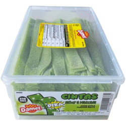 Damel Sour Apple Belts 210 Pieces (1 Per Outer)