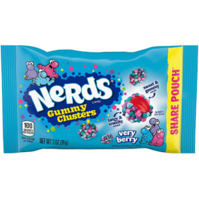 Nerds Gummy Clusters Very Berry Share Pouch 85g (12 Per Outer)