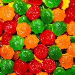 Damel Gummy Flowers 2kg (1 Per Outer)