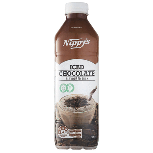 Nippy's Iced Chocolate Flavoured Milk 1L (6 Per Outer)