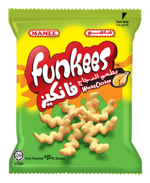 Mamee Funkees Wacky Chicken 60g (60 Per Outer)
