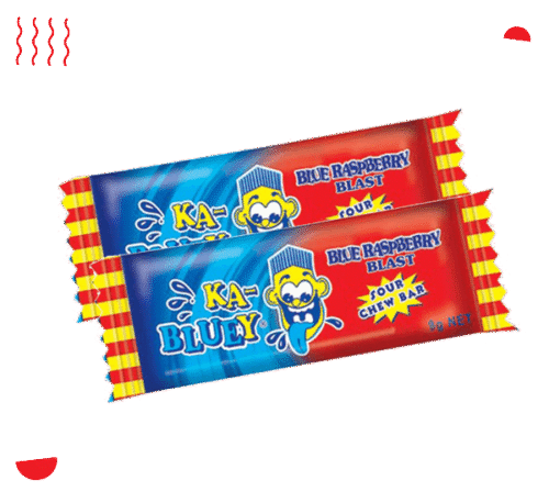 Ka Bluey Chew Red 9g (200 Per Outer)