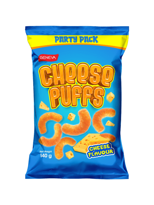 Geneva Cheese Puffs Cheese Flavour 140g (30 Per Outer)