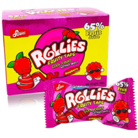 Rollies Fruity Tape Raspberry 21g (24 Per Outer)
