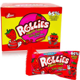 Rollies Fruity Tape Strawberry 21g (24 Per Outer)
