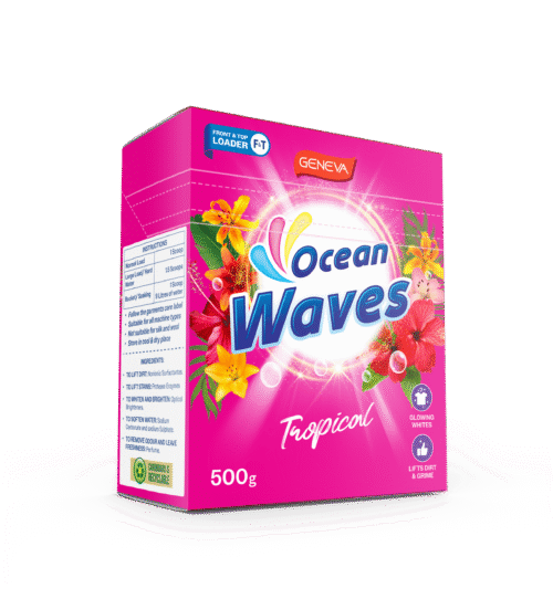 Geneva Ocean Waves Tropical 500g Laundry Powder (20 Per Outer)
