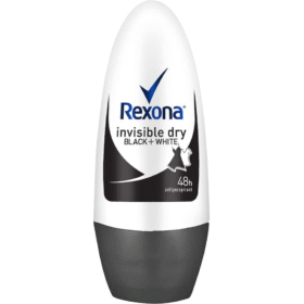 Rexona Womens Roll On Invisible Dry Black + White (6 Per Outer)