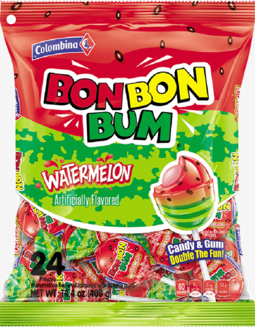 Bon Bon Bum Watermelon (15 Per Outer)