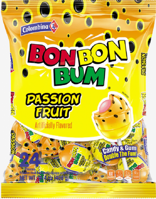 Bon Bon Bum Passion Fruit (15 Per Outer)