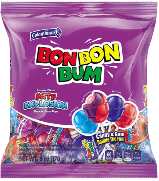 Bon Bon Bum Grape (15 Per Outer)
