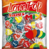 Love Pop Sam's Mix Heart Lollipops Bag 600g (22 Per Outer)