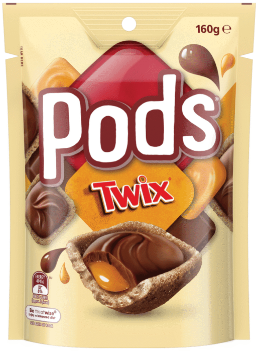 Pods Twix 160g (15 Per Outer)
