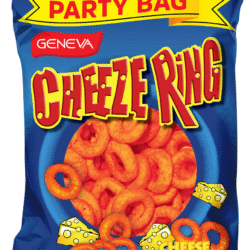 Geneva Cheeze Ring Party Bag Cheese Flavour 120g (30 Per Outer)