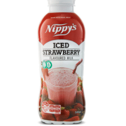 Nippy's Iced Strawberry Flavoured Milk Bottle 500ml (12 Per Outer)