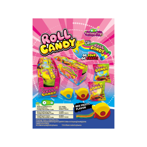 Geneva Roll Candy (12 Per Outer)